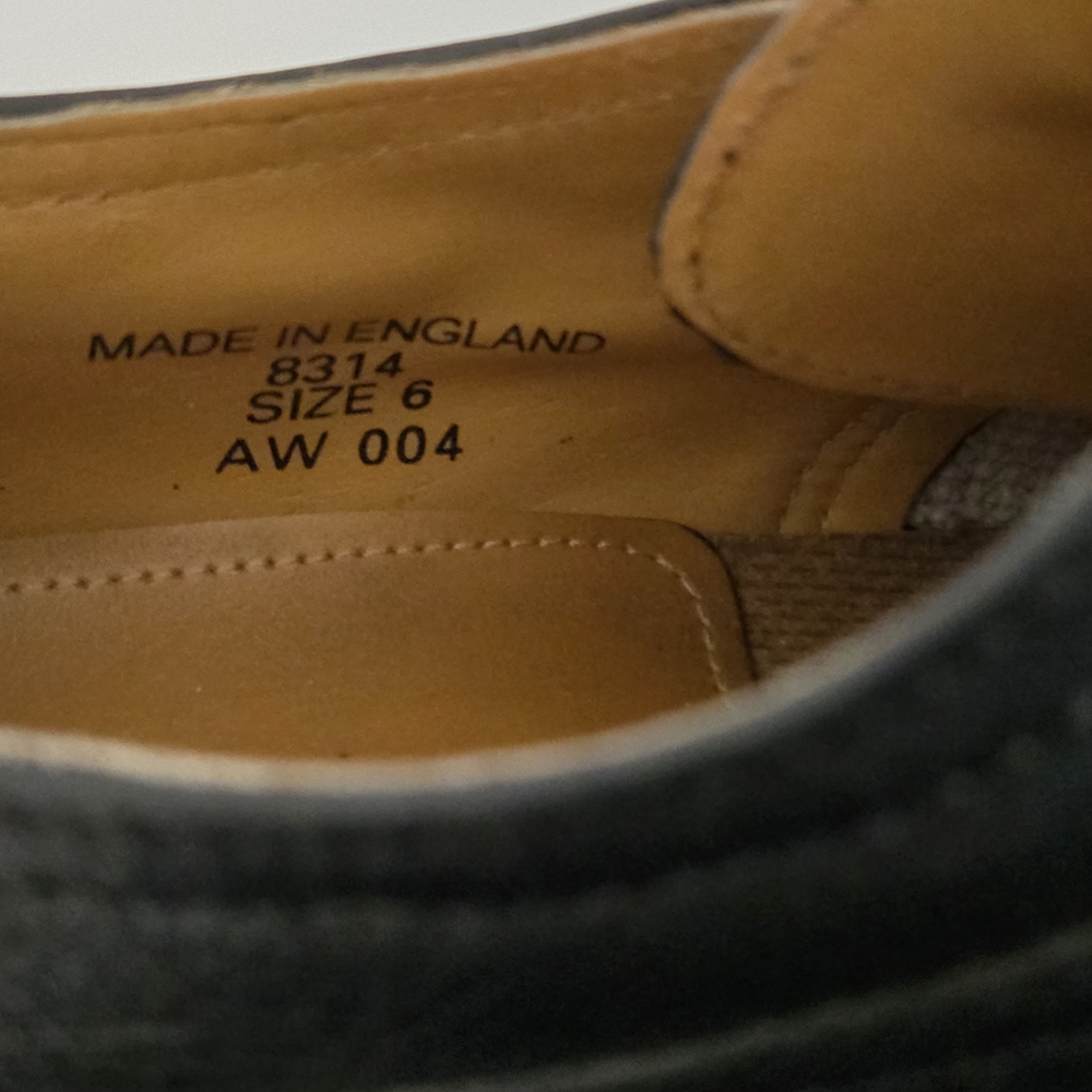 Dr. Martens Black Leather Shoes with Distinctive Silver Buckle - Picture 9 of 9